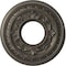 Ekena Millwork Baltimore PVC Medallion (Canopies up to 4 1/4"), 10"OD x 3 1/2"ID x 3/4"P, Metallic Weathered Steel CMP10BADST - alternate 1